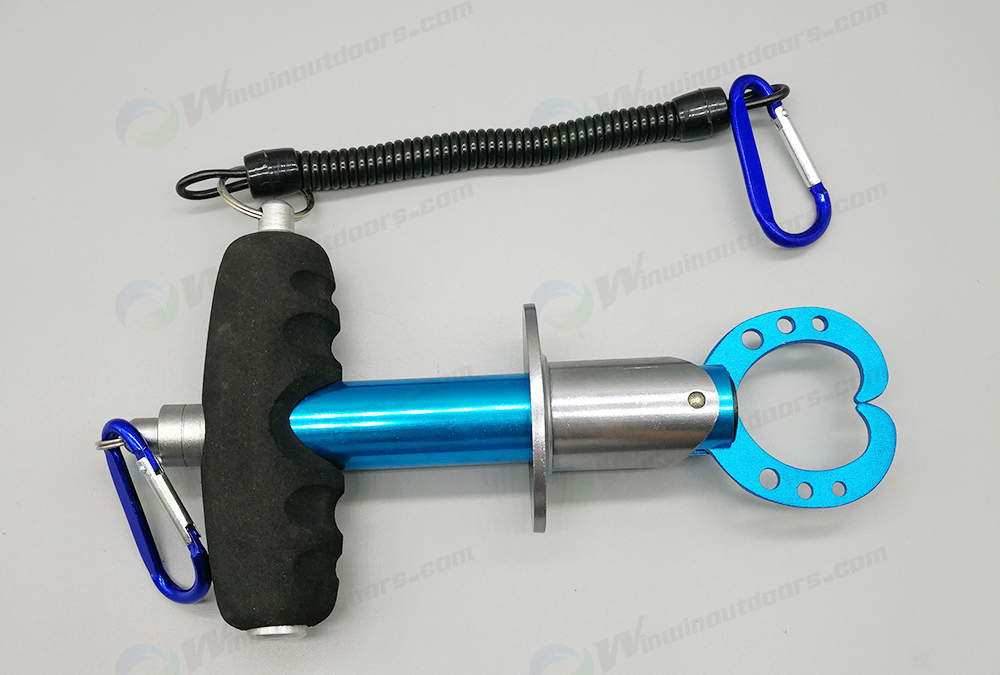 Aluminium Fishing Gripper With Magnetic Release WTP08031 